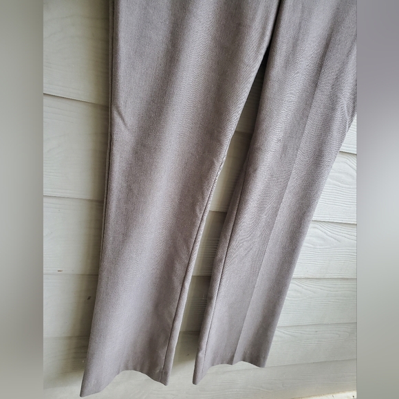 EXPRESS Khaki Beige Columnist Business Casual Professional Office Trousers Pants - Picture 6 of 15